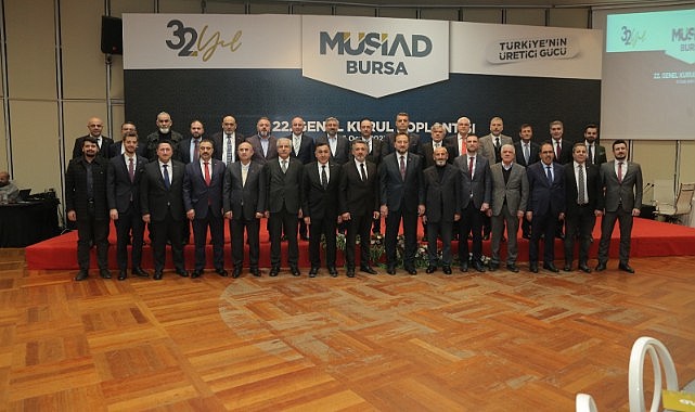 MÜSİAD Bursa’nın yeni başkanı Alparslan Şenocak oldu