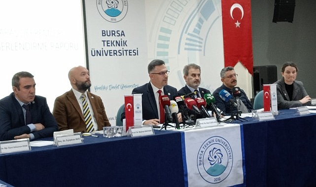 Bursa Teknik Üniversitesi deprem sonrası raporlarını paylaştı