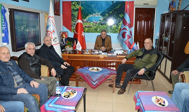 Başkan Aydın Orhangazi Trabzonlular Derneğini Ziyaret Etti