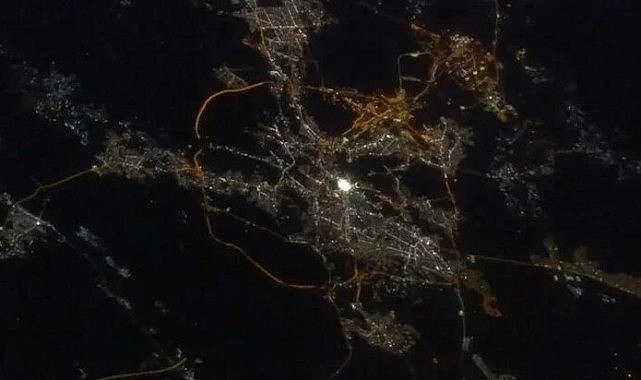 BAE astronotu uzaydan Mekke ve Medine’yi görüntüledi