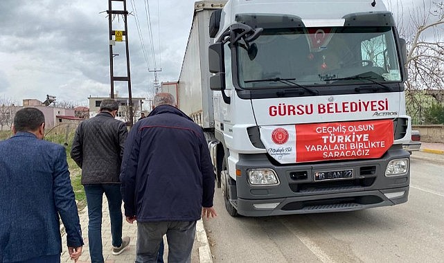 BAŞKAN IŞIK YENİDEN AFET BÖLGESİ’NDE