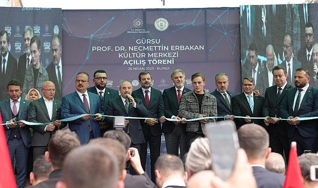 GÜRSU’NUN İLK KÜLTÜR MERKEZİ AÇILDI