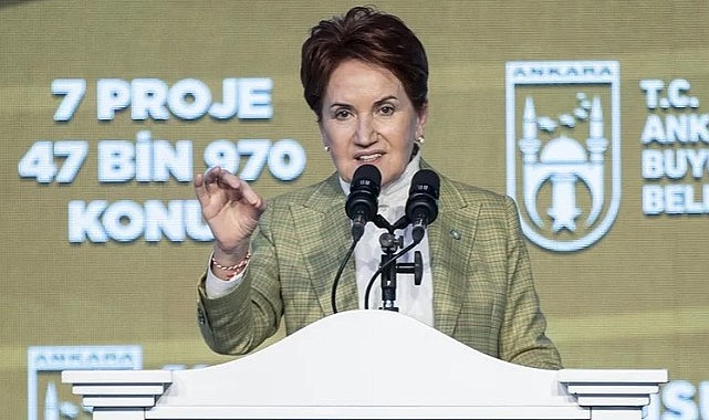Meral Akşener: Beni masaya jet hızıyla ikna eden Mansur Yavaş oldu