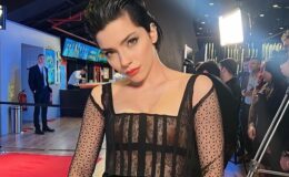 Merve Boluğur transparan giydi