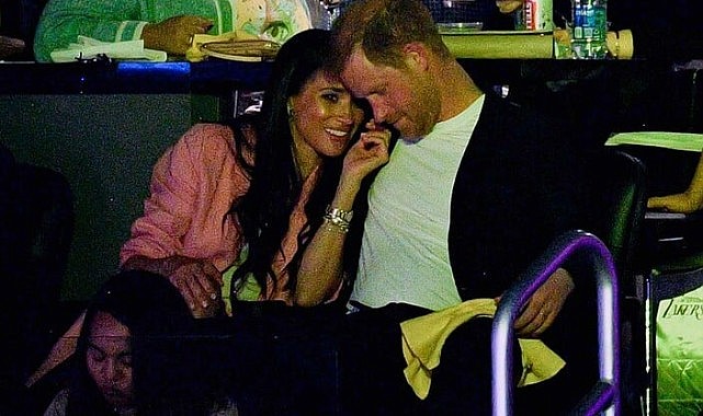 Prens Harry ile Meghan maça gitti