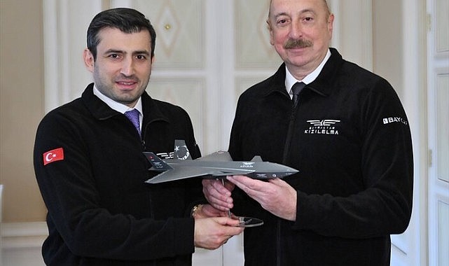 Selçuk Bayraktar, Azerbaycan Cumhurbaşkanı Aliyev’le görüştü