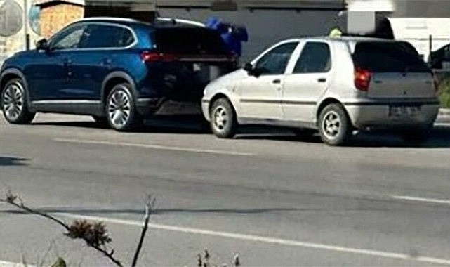 Yerli otomobil Togg’un ilk kazası Ankara’da yaşandı