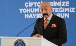 Büyükorhanlı çiftçiye silajlık mısır tohumu