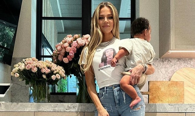 Khloe Kardashian, çocuğuna alışamıyor