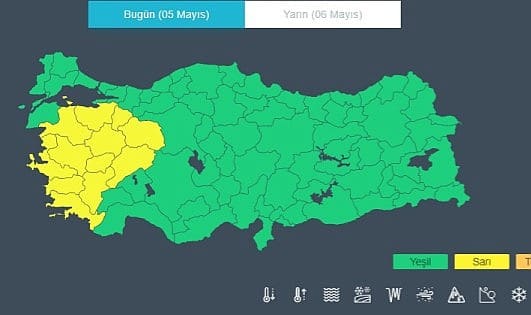 Meteoroloji tek tek uyardı! 12 il için sarı kodla alarm verildi