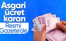 Asgari Ücret Tespit Komisyonu Kararı Resmi Gazete’de Yayınlandı