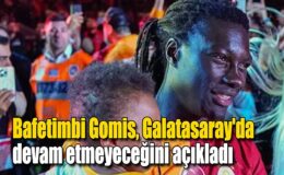 Bafetimbi Gomis, Galatasaray’da devam etmeyeceğini açıkladı