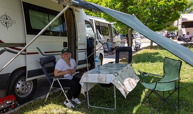 Karavan tutkunları Harmancık’ta buluştu