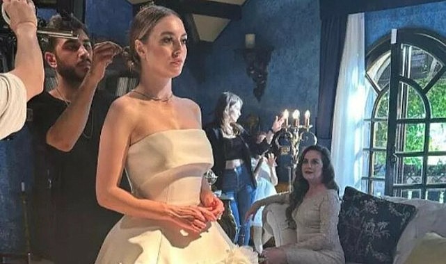 Melis Sezen’den gelinlik paylaşımı