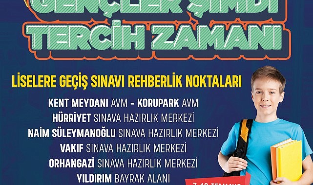 Doğru tercih için Büyükşehir yanınızda