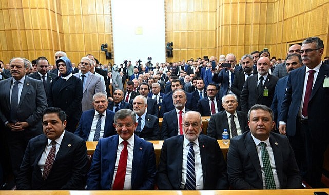 TBMM’de Saadet ile Gelecek Partisi’nin ilk grup toplantısı