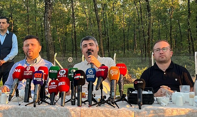 Yıldırım Belediye Başkanı Oktay Yılmaz, Yeşil Alan Çalışmalarını Basınla Paylaştı