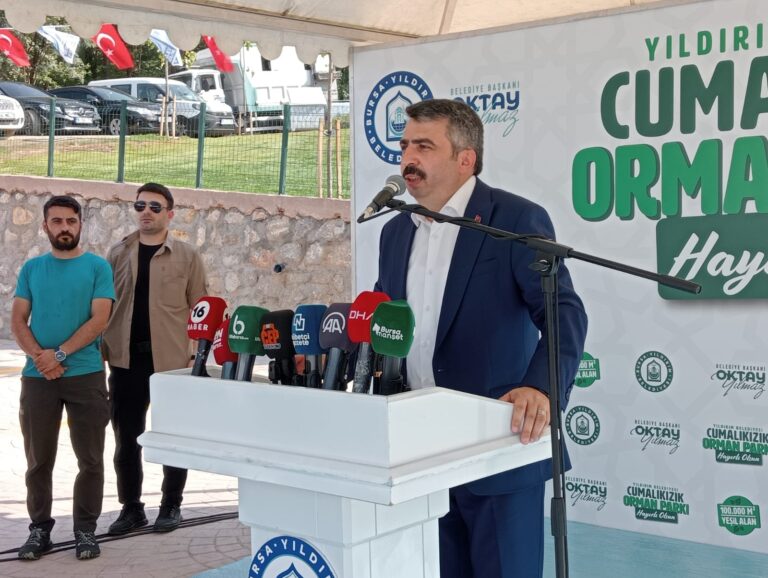 Yıldırım Belediyesi Cumalıkızık Orman Parkı'nı hizmete açtı
