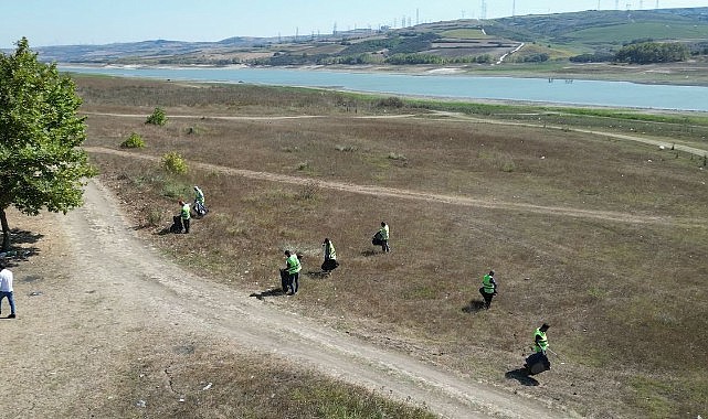 BARAJ HAVZALARINDAN HAFTADA 100 TON ÇÖP TOPLANIYOR