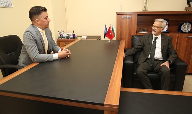 Başkan Erdem’den Bulgaristan Konsolosu’na ziyaret
