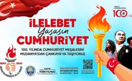 BAŞKAN HAYRİ TÜRKYILMAZ, MÜTAREKE’DEN CUMHURİYET’E 100. YIL İÇİN YÜRÜYECEK