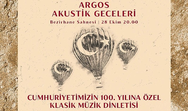 Cumhuriyetimizin 100. Yılını Argos in Cappadocia’nın Büyüleyici Atmosferinde Klasik Müzik Dinletisi ile Karşılıyoruz