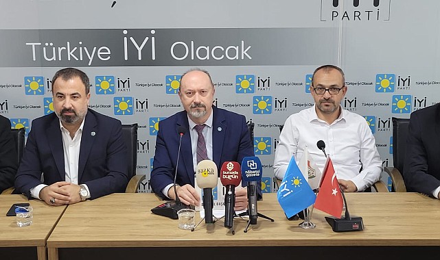 İyi parti’den gazetecilere özgürlük desteği