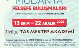 MUDANYA FELSEFE BULUŞMALARI BAŞLIYOR