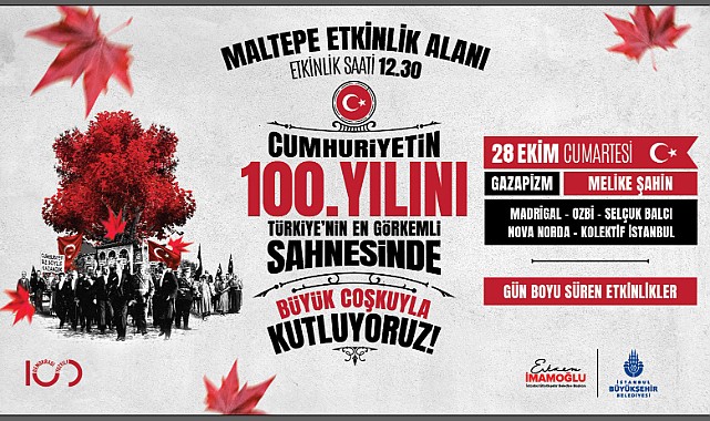 YÜZYILIN KUTLAMASI MALTEPE’DE