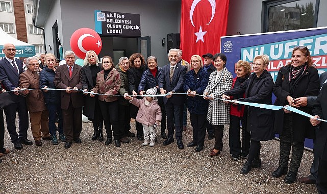 Bursa Nilüfer’de emeklilere özel park ve lokal kazandırıldı