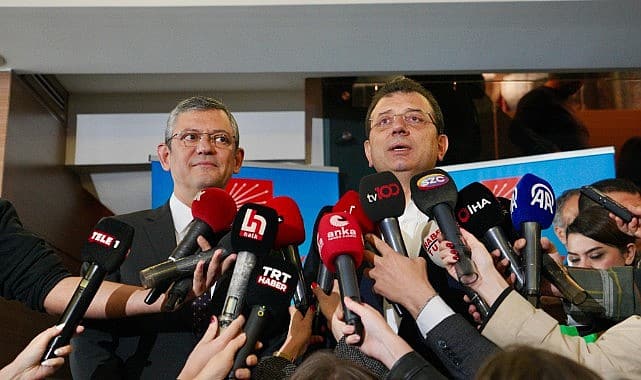 İmamoğlu, Özgür Özel’e tebrik ziyaretinde bulundu