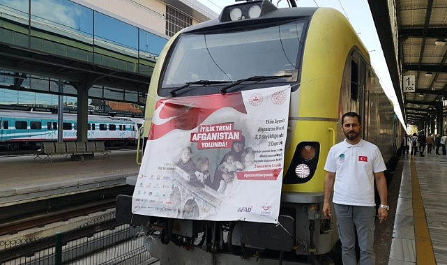 İyilik treni Afganistan yolunda