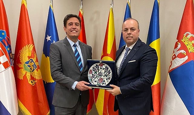 BALKANTÜRKSİAD, Bulgaristan Büyükelçisi Tcholakov'u ağırladı