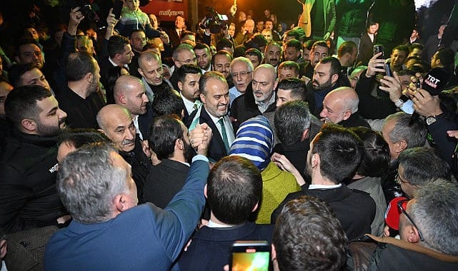 Başkan Aktaş’a coşkulu karşılama