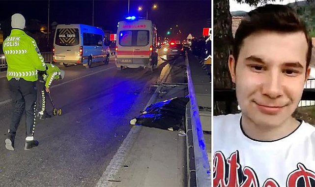 Alkollü sürücü gencecik Emir’i hayattan kopardı!