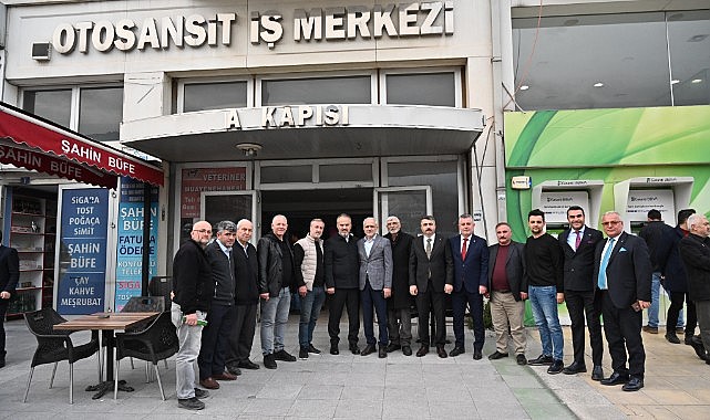 Başkan Aktaş, Otosansit esnafını dinledi
