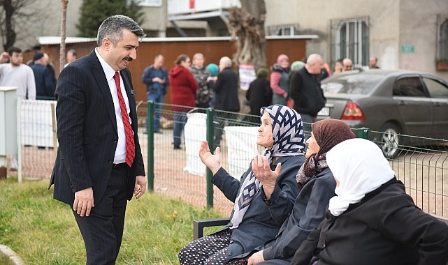 Başkan Yılmaz’a park teşekkürü