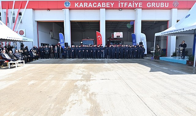 Bursa Karacabey’e yeni itfaiye binası kazandırıldı