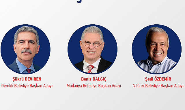 Bursa Nilüfer Belediye Başkan adayı Şadi Özdemir oldu !