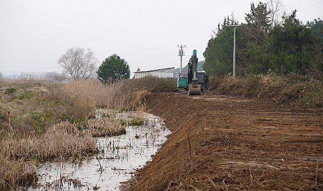 Bursa Orhangazi’de DSİ’den Kanal ve Dere Islahı Çalışmaları