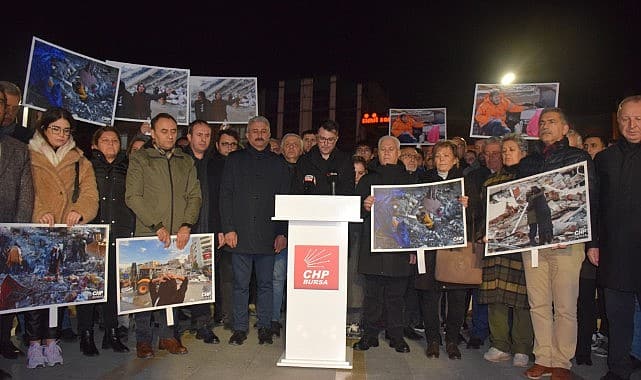 CHP Bursa 04,07’de meydanlardaydı