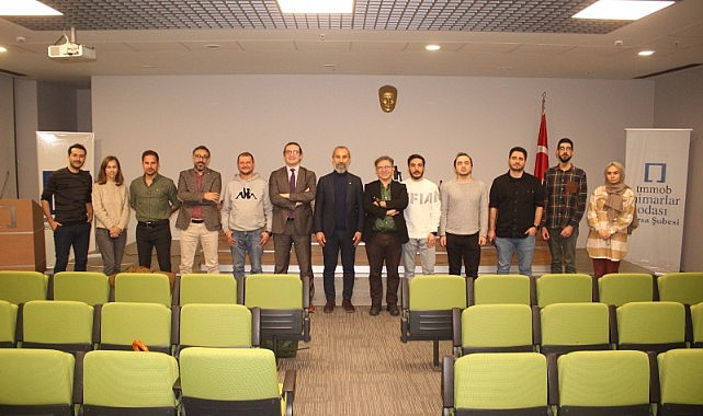 Genç mimarlara proje ve şantiye yönetiminin püf noktaları anlatıldı