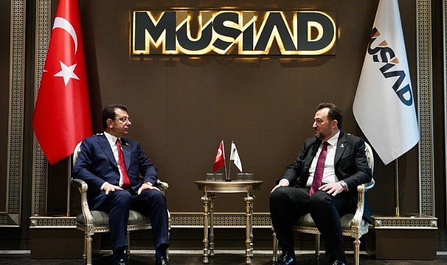 İmamoğlu Müsiad Başkanı’nı ziyaret etti