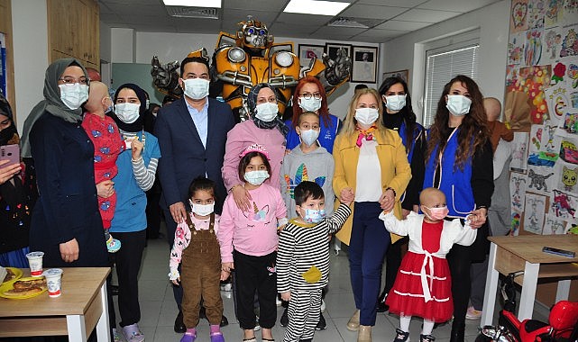 Kanser hastası çocuklara YASAV morali