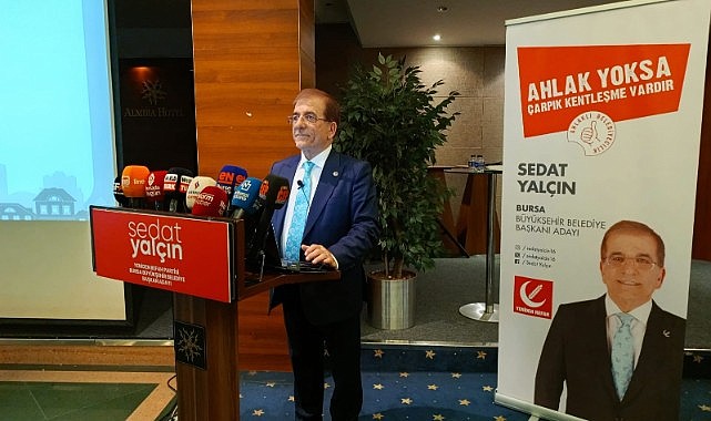 Sedat Yalçın Bursa için geliştirdiği projelerini anlattı