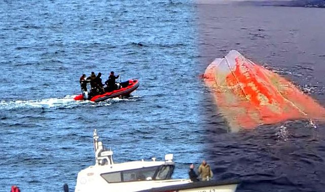 Trabzon açıklarında şüpheli tekne alarmı!