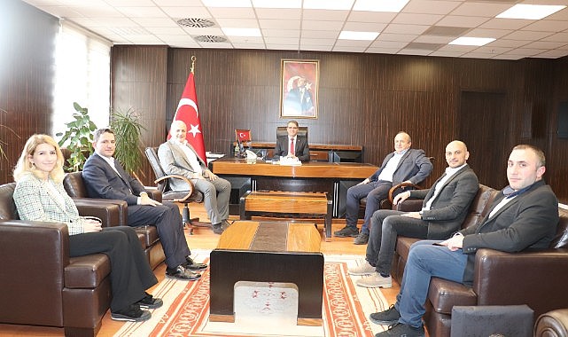 BEKSİAD’DAN Yıldırım Kaymakamı Metin Esen’e ziyaret