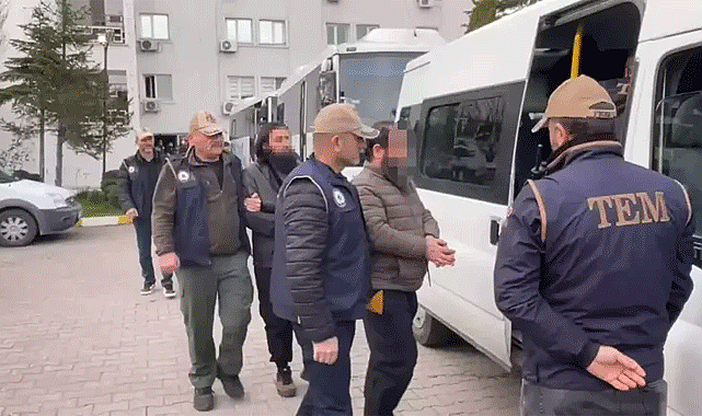 Bozdoğan-11 operasyonunda yakalanan 33 DEAŞ şüphelisi adliyeye sevk edildi