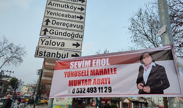 Bursa Osmangazi Yunuseli Mahallesi’nin ilk kadın muhtarı olmaya aday: SEVİM EROL