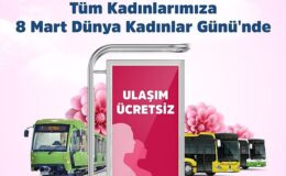 Bursa’da Kadınlara ulaşım ücretsiz